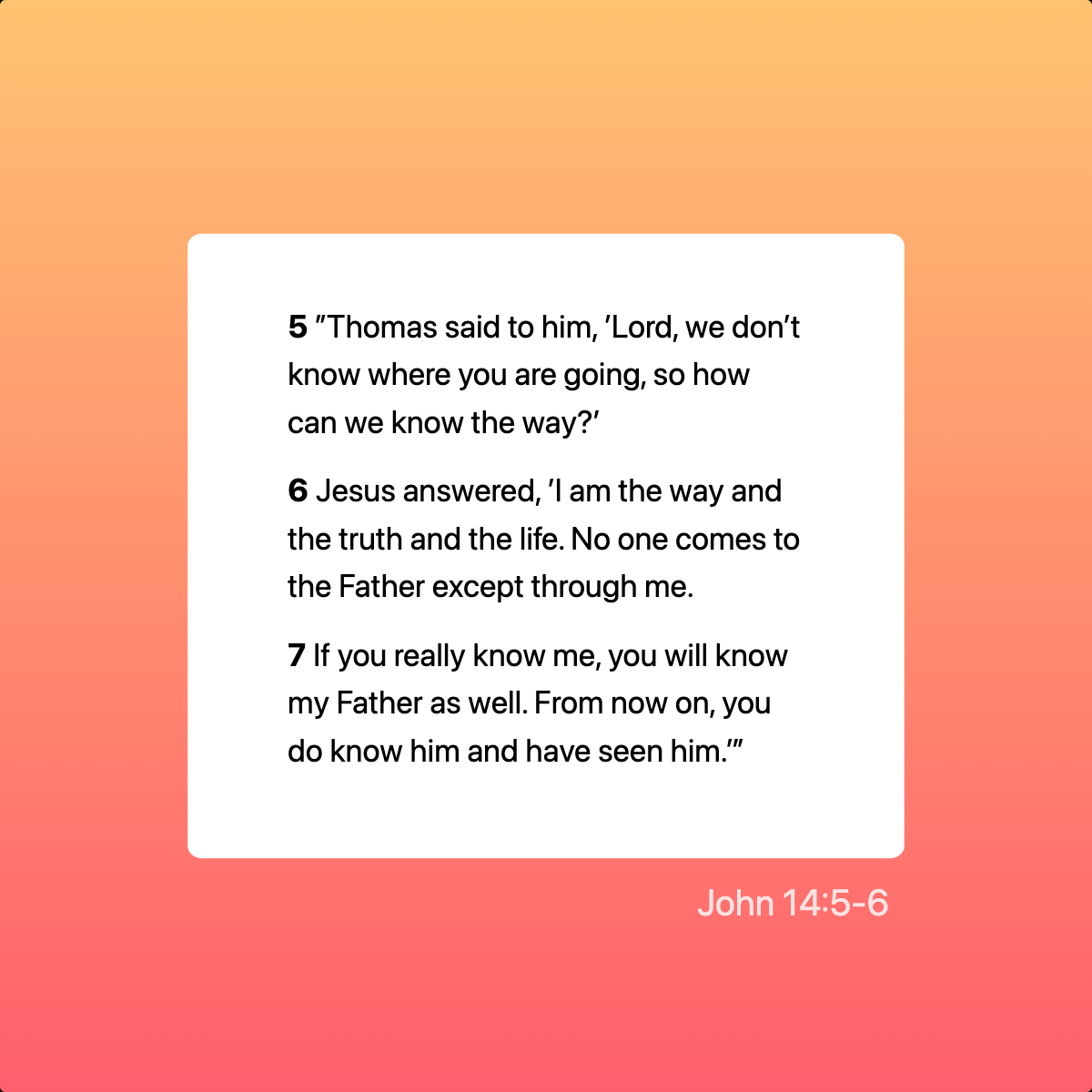 John 14:5-6